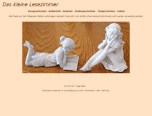 Tablet Screenshot of daskleinelesezimmer.de